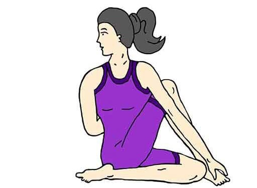 How to do Half Lord of the Fishes Pose - MISS YOGA FIT