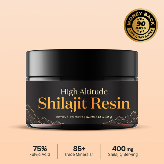Auric Lab Certified High Altitude Shilajeet Resin Jar of 30 GM