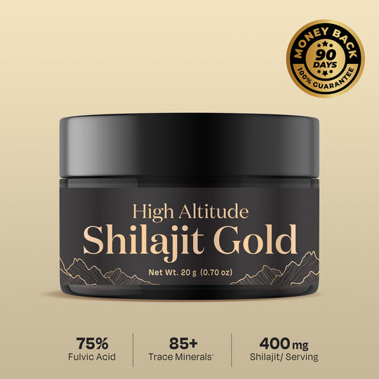 Auric Lab Certified High Altitude Shilajeet Gold Resin Jar of 20 GM